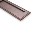 Spira Brass - Georgian Letter Plate 250mm  - Aged Bronze - SB5104ABZ - Choice Handles