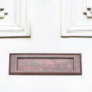 Spira Brass - Georgian Letter Plate 250mm  - Aged Bronze - SB5104ABZ - Choice Handles