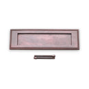 Spira Brass - Georgian Letter Plate 250mm  - Aged Bronze - SB5104ABZ - Choice Handles