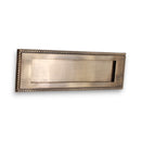 Spira Brass - Georgian Letter Plate 250mm  - Antique Brass - SB5104ANT - Choice Handles