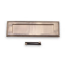 Spira Brass - Georgian Letter Plate 250mm  - Antique Brass - SB5104ANT - Choice Handles