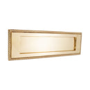 Spira Brass - Georgian Letter Plate 250mm  - Polished Brass - SB5104PB - Choice Handles