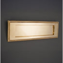 Spira Brass - Georgian Letter Plate 250mm  - Polished Brass - SB5104PB - Choice Handles