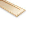 Spira Brass - Georgian Letter Plate 250mm  - Satin Brass - SB5104SB - Choice Handles
