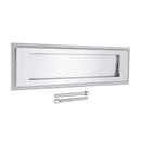 Spira Brass - Georgian Letter Plate 250mm  - Satin Chrome - SB5104SC - Choice Handles
