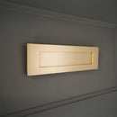 Spira Brass - Victorian Letter Plate 250mm  - Satin Brass - SB5105SB - Choice Handles