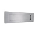 Spira Brass - Victorian Letter Plate 250mm  - Satin Chrome - SB5105SC - Choice Handles