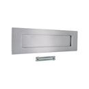 Spira Brass - Victorian Letter Plate 250mm  - Satin Chrome - SB5105SC - Choice Handles