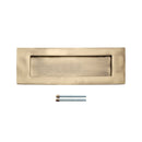 Spira Brass - Victorian Letter Plate 300mm  - Antique Brass - SB5106ANT - Choice Handles