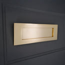 Spira Brass - Victorian Letter Plate 300mm  - Polished Brass - SB5106PB - Choice Handles