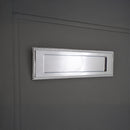 Spira Brass - Georgian Letter Plate 250mm  - Polished Chrome - SB5104PC - Choice Handles