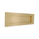 Spira Brass - Victorian Letter Plate 300mm  - Satin Brass - SB5106SB - Choice Handles