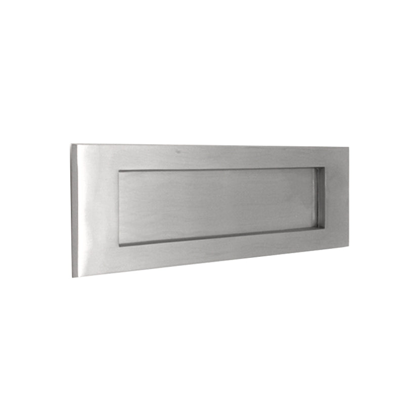 Spira Brass - Victorian Letter Plate 300mm  - Satin Chrome - SB5106SC - Choice Handles
