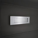 Spira Brass - Victorian Letter Plate 300mm  - Satin Chrome - SB5106SC - Choice Handles