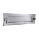Spira Brass - Regency Knocker Postal Plate 250mm  - Satin Chrome - SB5107SC - Choice Handles
