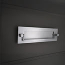 Spira Brass - Regency Knocker Postal Plate 250mm  - Satin Chrome - SB5107SC - Choice Handles
