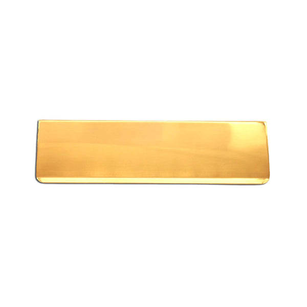 Spira Brass - Tidy Flap 300 x 87mm  - Polished Brass - SB5109PB - Choice Handles
