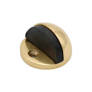 Spira Brass - Half Moon Door Stopper  - Polished Brass - SB5110PB - Choice Handles