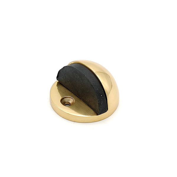 Spira Brass - Half Moon Door Stopper  - Polished Brass - SB5110PB - Choice Handles