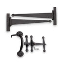 Spira Brass - Heavy Duty Handforged Door Hardware Kit - Beeswax - SB6101BX - Choice Handles