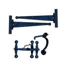 Spira Brass - Heavy Duty Handforged Door Hardware Kit - Beeswax - SB6101BX - Choice Handles