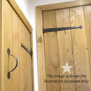 Spira Brass - Heavy Duty Handforged Door Hardware Kit - Beeswax - SB6101BX - Choice Handles