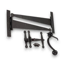 Spira Brass - Heavy Duty Handforged Door Hardware Kit - Beeswax - SB6101BX - Choice Handles