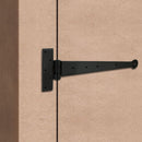 Spira Brass - T - Hinges  Penny End 12" 300mm - Beeswax - SB6104BX - Choice Handles