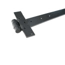 Spira Brass - T - Hinges  Penny End 18" 450mm - Beeswax - SB6106BX - Choice Handles