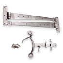Spira Brass - Standard Handforged Kit (18") - Penny End  - Pewter - SB6110PEW - Choice Handles
