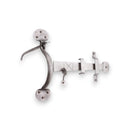Spira Brass - Standard Handforged Kit (18") - Penny End  - Pewter - SB6110PEW - Choice Handles