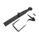 Spira Brass - Iron Door Latch Set  - Beeswax - SB6115BX - Choice Handles