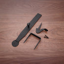 Spira Brass - Iron Door Latch Set  - Beeswax - SB6115BX - Choice Handles