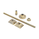 Spira Brass - Cast Iron Radiator Brass Wall Stay Bracket Antique Brass - SB6180ANT - Choice Handles