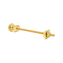 Spira Brass - Cast Iron Radiator Brass Wall Stay Bracket Polished Brass - SB6180PB - Choice Handles