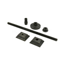 Spira Brass - Cast Iron Radiator Brass Wall Stay Bracket Pewter - SB6180PEW - Choice Handles