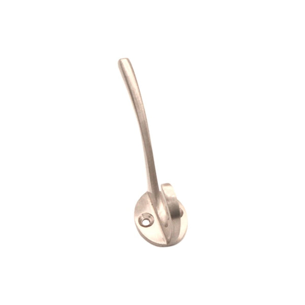 Spira Brass - Victorian Coat Hook 87mm  - Satin Nickel - SB6181SN - Choice Handles