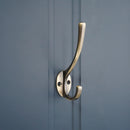 Spira Brass - Victorian Coat Hook 115mm  - Antique Brass - SB6182ANT - Choice Handles