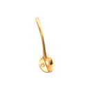 Spira Brass - Victorian Coat Hook 115mm  - Polished Brass - SB6182PB - Choice Handles