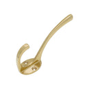 Spira Brass - Victorian Coat Hook 115mm  - Polished Brass - SB6182PB - Choice Handles