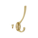 Spira Brass - Victorian Coat Hook 115mm  - Polished Brass - SB6182PB - Choice Handles