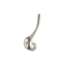 Spira Brass - Victorian Coat Hook 115mm  - Satin Nickel - SB6182SN - Choice Handles
