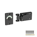 Spira Brass - Indicator Bolt Latch  - Matt Black - SB6183BLK - Choice Handles