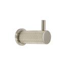 Spira Brass - Jewel Knurlmond Coat Hook Satin Nickel - SB6185SN - Choice Handles