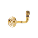 Spira Brass - Beehive Large Coat Hook  Aged Brass - SB6186AB - Choice Handles