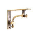 Spira Brass - Beehive Small Shelf Bracket Aged Brass (Sold in Pairs) - SB6188AB - Choice Handles