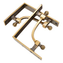 Spira Brass - Beehive Small Shelf Bracket Aged Brass (Sold in Pairs) - SB6188AB - Choice Handles
