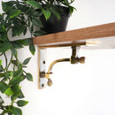 Spira Brass - Beehive Small Shelf Bracket Aged Brass (Sold in Pairs) - SB6188AB - Choice Handles