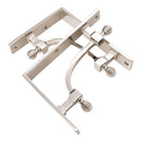 Spira Brass - Beehive Small Shelf Bracket Polished Nickel (Sold in Pairs) - SB6188PN - Choice Handles