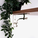 Spira Brass - Beehive Small Shelf Bracket Polished Nickel (Sold in Pairs) - SB6188PN - Choice Handles